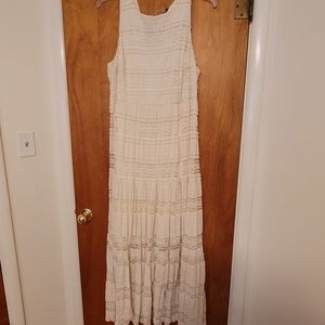 Torrid off-white lace dress size 18